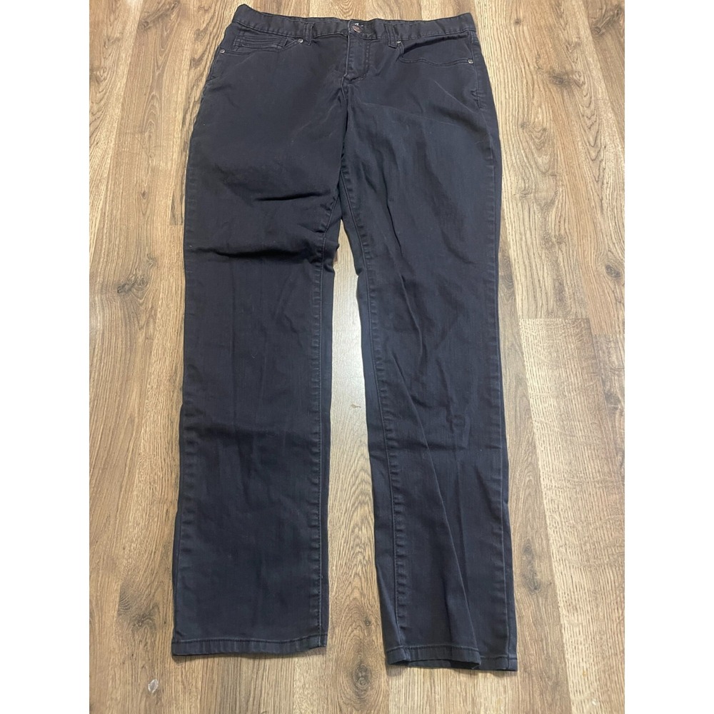 Commerce Jeans, Men's Size 34x32, Black, Denim, Straight Leg, Pockets